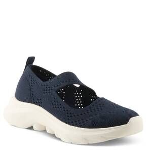 NEW FLEXUS women's fazano mary jane sneaker in navy